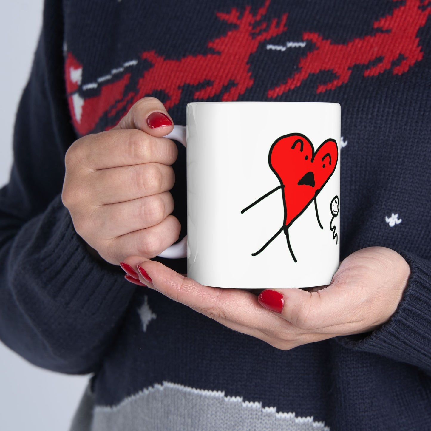 A Heart Mug