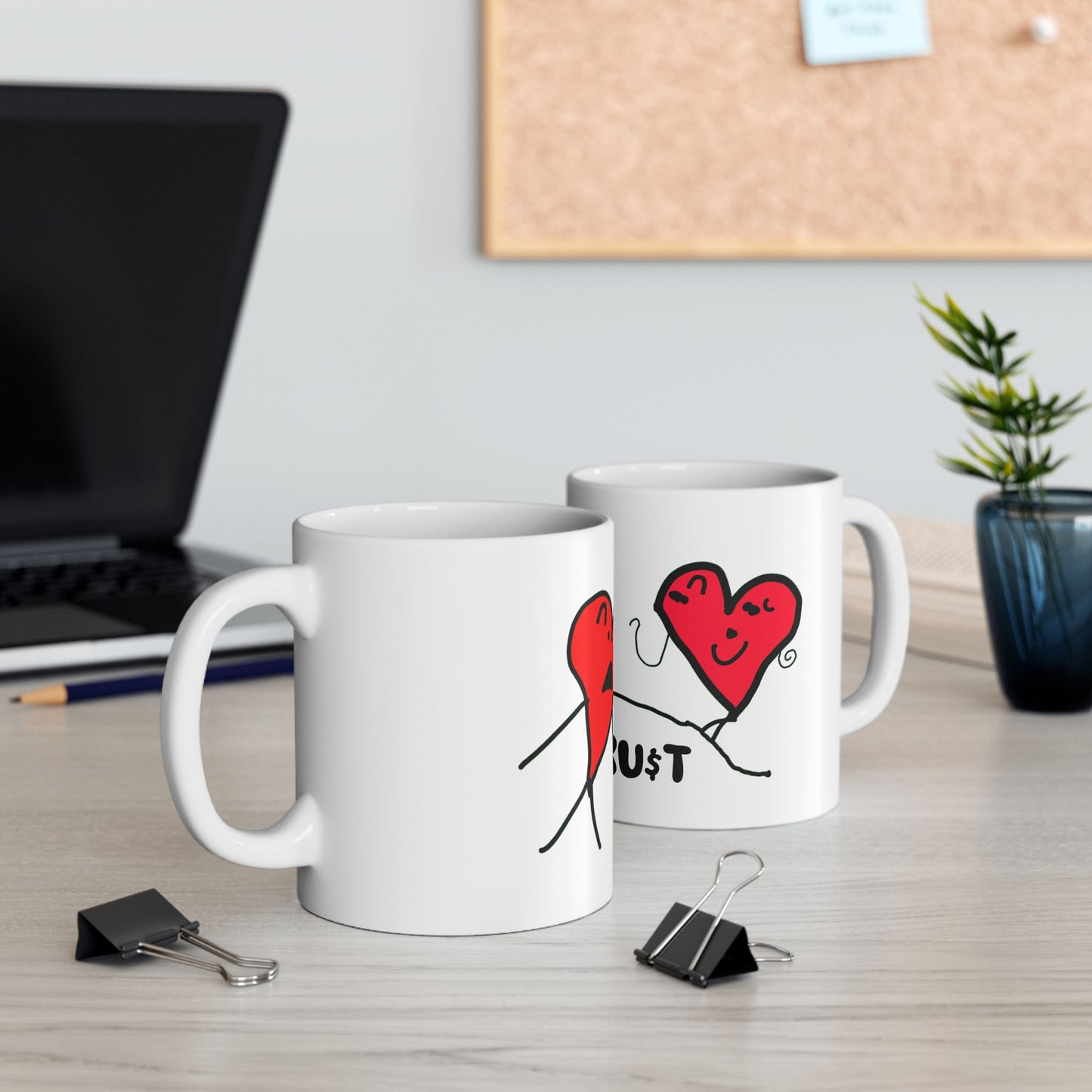 A Heart Mug