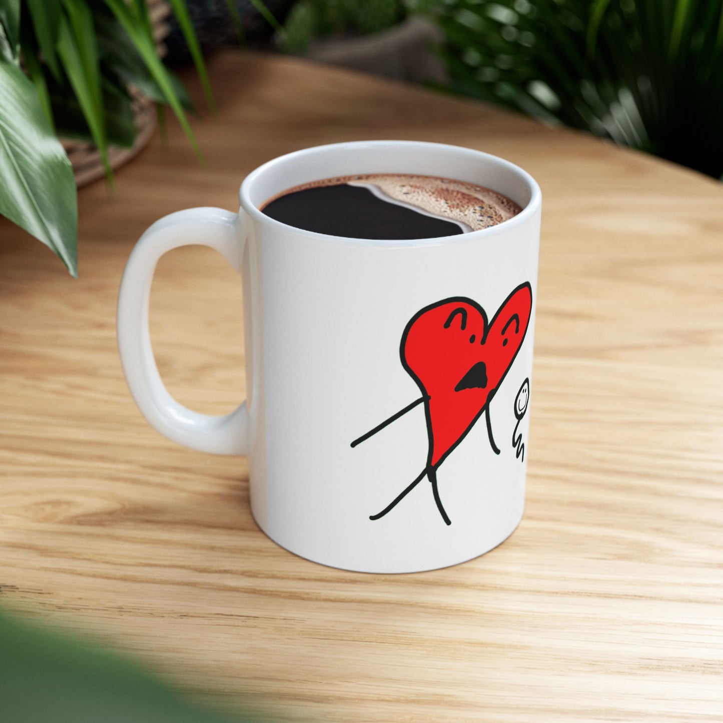 A Heart Mug