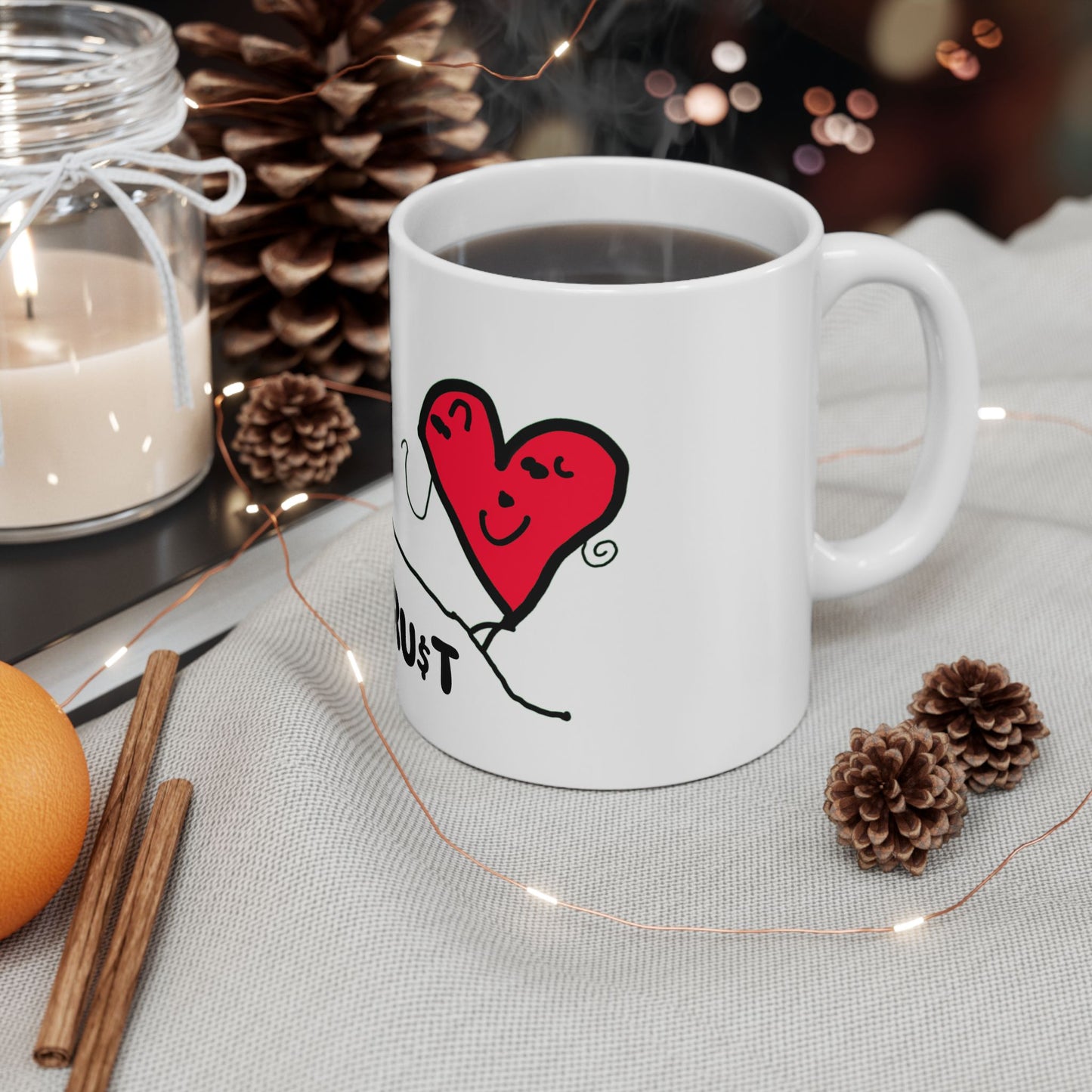 A Heart Mug